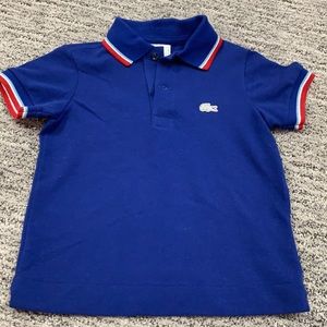 Boys size 2 Lacoste baby polo